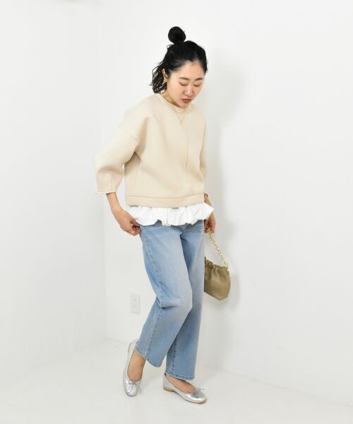 le.coeur blanc / ルクールブラン カットソー | TORRAZZO DONNAバルーン裾トップス | 詳細7