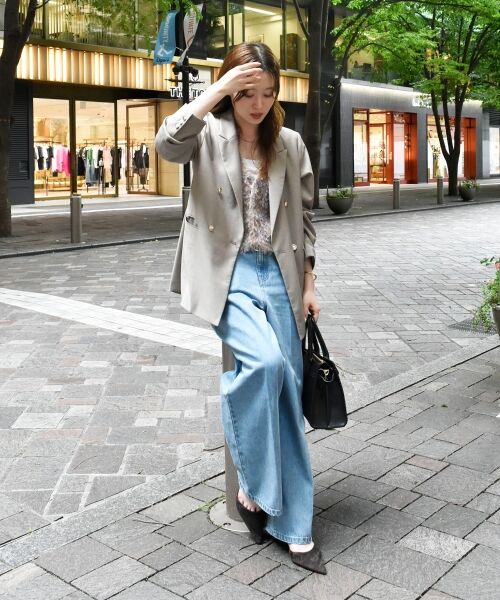 le.coeur blanc / ルクールブラン ベスト | TORRAZZO DONNAチュール×シャギーニットベスト | 詳細10