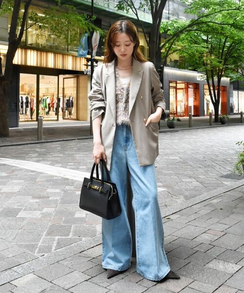 le.coeur blanc / ルクールブラン ベスト | TORRAZZO DONNAチュール×シャギーニットベスト | 詳細11