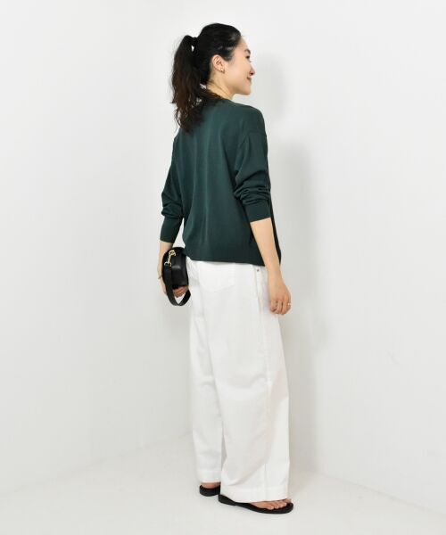 le.coeur blanc / ルクールブラン カーディガン・ボレロ | TORRAZZO DONNA ビジューカーディガン | 詳細10