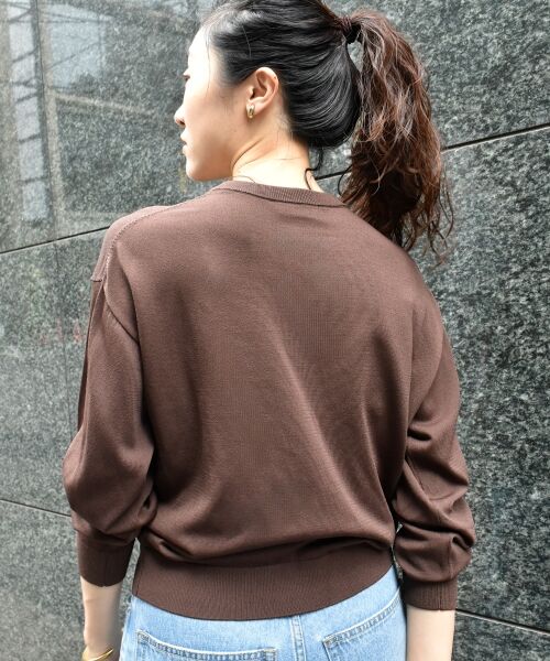 le.coeur blanc / ルクールブラン カーディガン・ボレロ | TORRAZZO DONNA ビジューカーディガン | 詳細20