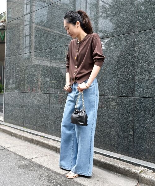 le.coeur blanc / ルクールブラン カーディガン・ボレロ | TORRAZZO DONNA ビジューカーディガン | 詳細21