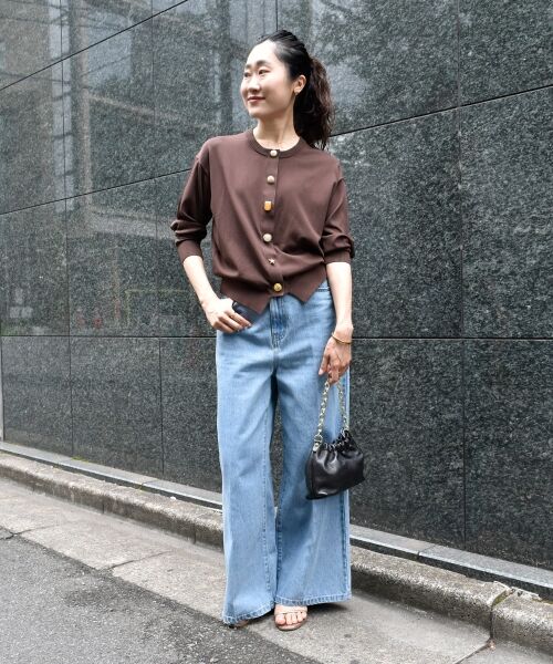 le.coeur blanc / ルクールブラン カーディガン・ボレロ | TORRAZZO DONNA ビジューカーディガン | 詳細22