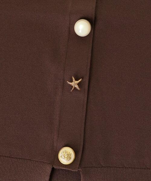 le.coeur blanc / ルクールブラン カーディガン・ボレロ | TORRAZZO DONNA ビジューカーディガン | 詳細29