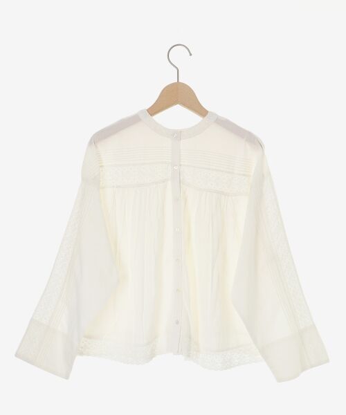 le.coeur blanc / ルクールブラン シャツ・ブラウス | 《手洗い可能》Fanaka別注リバーレースブラウス | 詳細19