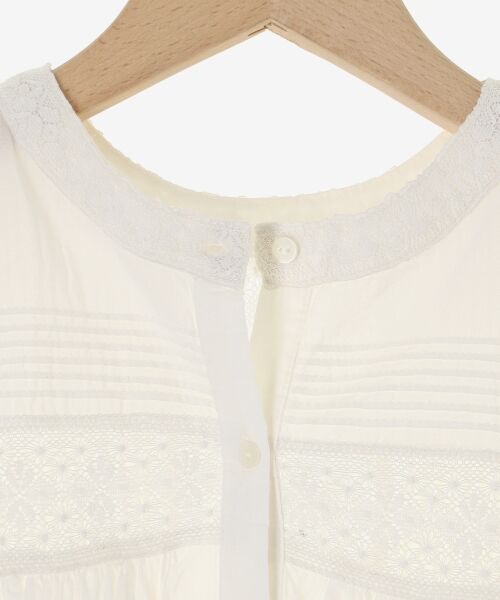 le.coeur blanc / ルクールブラン シャツ・ブラウス | 《手洗い可能》Fanaka別注リバーレースブラウス | 詳細22