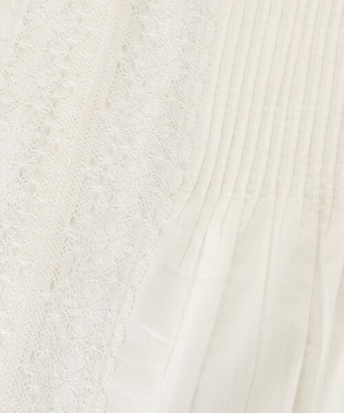 le.coeur blanc / ルクールブラン シャツ・ブラウス | 《手洗い可能》Fanaka別注リバーレースブラウス | 詳細23