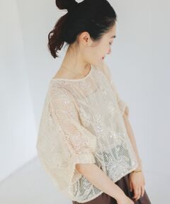 le.coeur blanc / ルクールブラン シャツ・ブラウス | TORRAZZO DONNAスパンコールドルマンブラウス