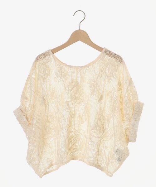 le.coeur blanc / ルクールブラン シャツ・ブラウス | TORRAZZO DONNAスパンコールドルマンブラウス | 詳細1