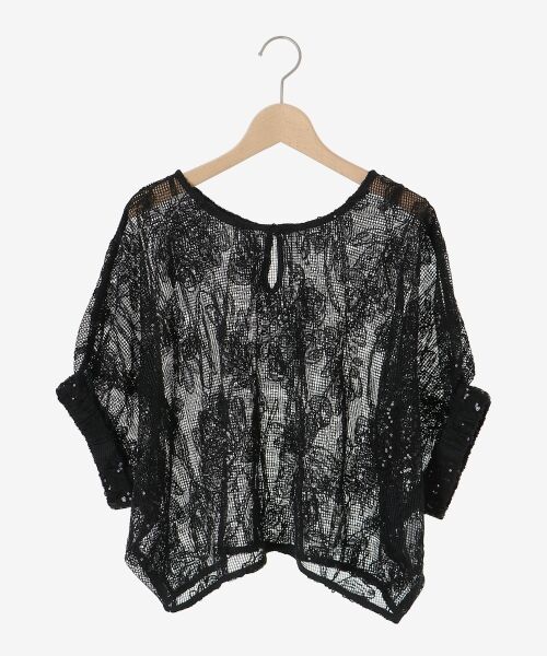 le.coeur blanc / ルクールブラン シャツ・ブラウス | TORRAZZO DONNAスパンコールドルマンブラウス | 詳細14