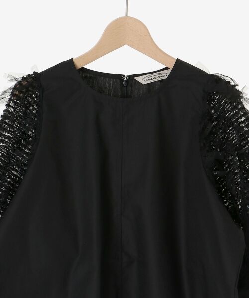 le.coeur blanc / ルクールブラン シャツ・ブラウス | TORRAZZO DONNA袖チュールブラウス | 詳細24