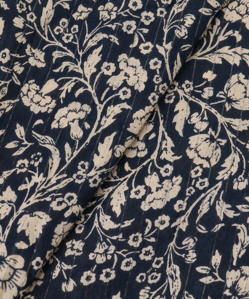 le.coeur blanc / ルクールブラン ロング・マキシ丈スカート | 《手洗い可能》Fanaka別注フラワー×ストライプスカート | 詳細24