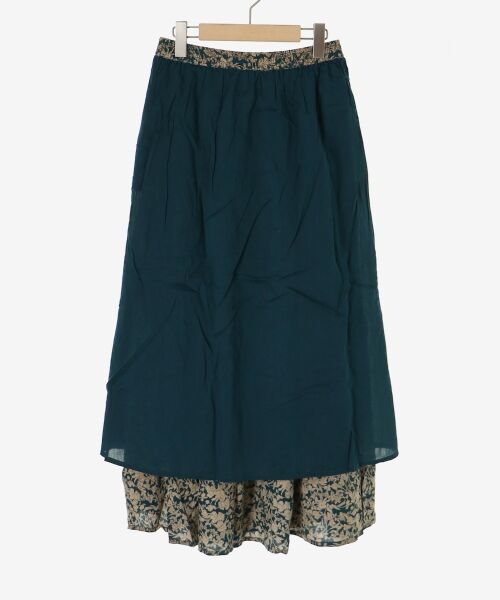 le.coeur blanc / ルクールブラン ロング・マキシ丈スカート | 《手洗い可能》Fanaka別注フラワープリントスカート | 詳細14