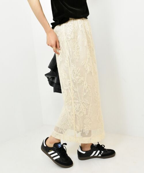 le.coeur blanc / ルクールブラン ロング・マキシ丈スカート | TORRAZZO DONNAスパンコールスカート | 詳細16