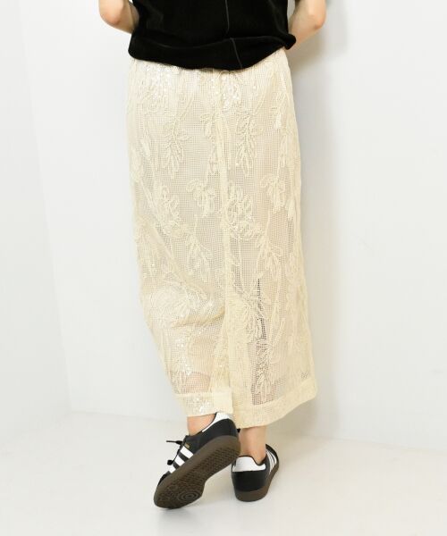 le.coeur blanc / ルクールブラン ロング・マキシ丈スカート | TORRAZZO DONNAスパンコールスカート | 詳細17