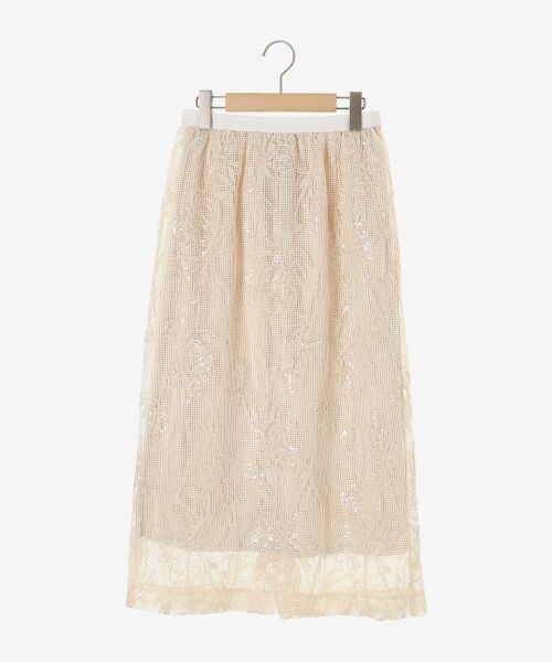 le.coeur blanc / ルクールブラン ロング・マキシ丈スカート | TORRAZZO DONNAスパンコールスカート | 詳細8