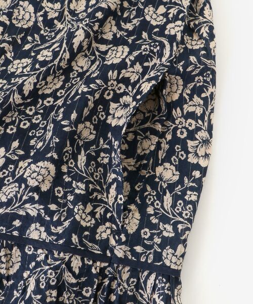 le.coeur blanc / ルクールブラン ロング・マキシ丈ワンピース | 《手洗い可能》Fanaka別注フラワー×ストライプワンピース | 詳細26