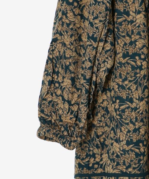 le.coeur blanc / ルクールブラン ロング・マキシ丈ワンピース | 《手洗い可能》Fanaka別注フラワープリントワンピース | 詳細20