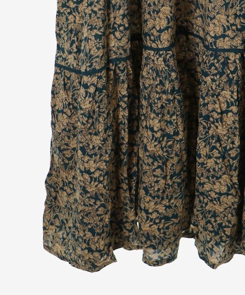 le.coeur blanc / ルクールブラン ロング・マキシ丈ワンピース | 《手洗い可能》Fanaka別注フラワープリントワンピース | 詳細21