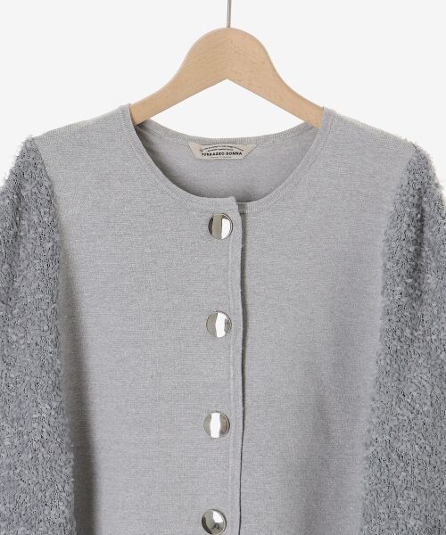 le.coeur blanc / ルクールブラン カーディガン・ボレロ | 《手洗い可能》TORRAZZO DONNA別注 フレアケープニットカーデ | 詳細20