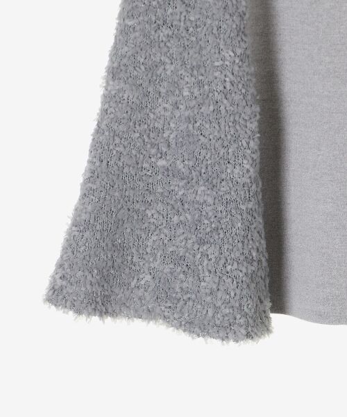 le.coeur blanc / ルクールブラン カーディガン・ボレロ | 《手洗い可能》TORRAZZO DONNA別注 フレアケープニットカーデ | 詳細21