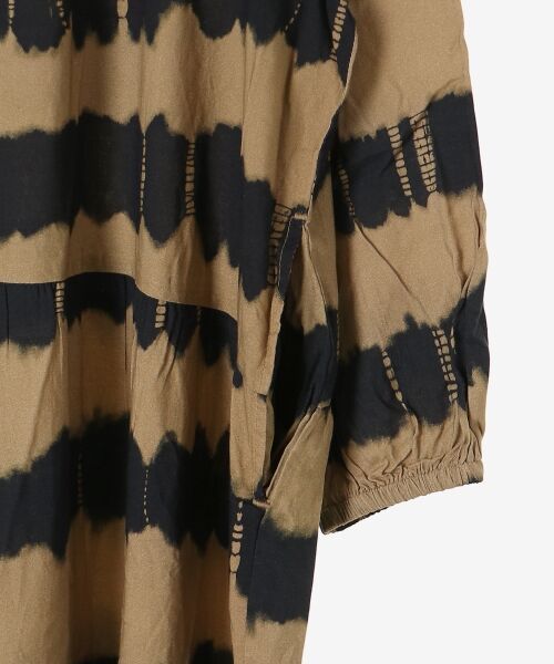 le.coeur blanc / ルクールブラン ロング・マキシ丈ワンピース | 《手洗い可能》Fanakaタイダイプリントワンピース | 詳細11