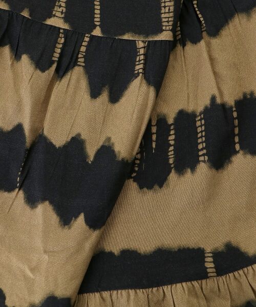 le.coeur blanc / ルクールブラン ロング・マキシ丈ワンピース | 《手洗い可能》Fanakaタイダイプリントワンピース | 詳細12