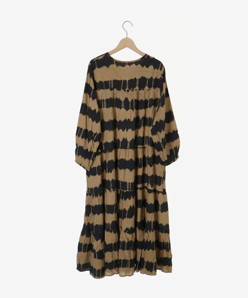 le.coeur blanc / ルクールブラン ロング・マキシ丈ワンピース | 《手洗い可能》Fanakaタイダイプリントワンピース | 詳細7