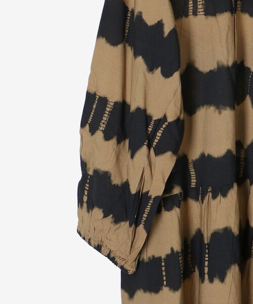 le.coeur blanc / ルクールブラン ロング・マキシ丈ワンピース | 《手洗い可能》Fanakaタイダイプリントワンピース | 詳細9