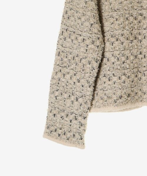 le.coeur blanc / ルクールブラン その他アウター | 《手洗い可能》TORRAZZO DONNAツイードニットジャケット | 詳細12