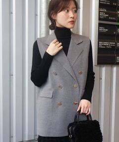 le.coeur blanc / ルクールブラン その他アウター | 《手洗い可能》TORRAZZO DONNAミラノリブニットベスト