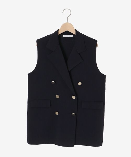 le.coeur blanc / ルクールブラン その他アウター | 《手洗い可能》TORRAZZO DONNAミラノリブニットベスト | 詳細16