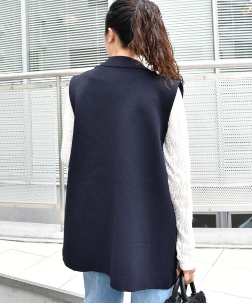 le.coeur blanc / ルクールブラン その他アウター | 《手洗い可能》TORRAZZO DONNAミラノリブニットベスト | 詳細20