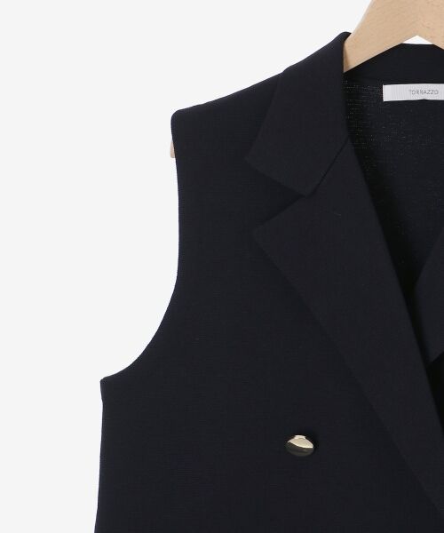 le.coeur blanc / ルクールブラン その他アウター | 《手洗い可能》TORRAZZO DONNAミラノリブニットベスト | 詳細30