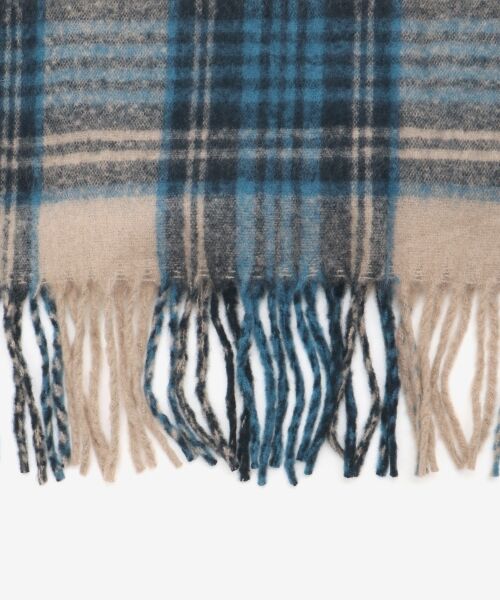 le.coeur blanc / ルクールブラン マフラー・ショール・スヌード・ストール | チェック起毛ストール | 詳細10
