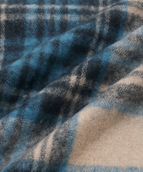 le.coeur blanc / ルクールブラン マフラー・ショール・スヌード・ストール | チェック起毛ストール | 詳細11