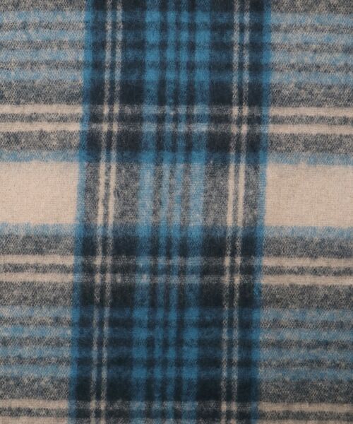 le.coeur blanc / ルクールブラン マフラー・ショール・スヌード・ストール | チェック起毛ストール | 詳細12