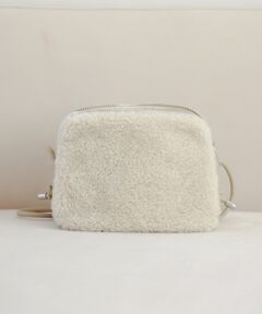 le.coeur blanc / ルクールブラン ショルダーバッグ | フェイクボアミニショルダー