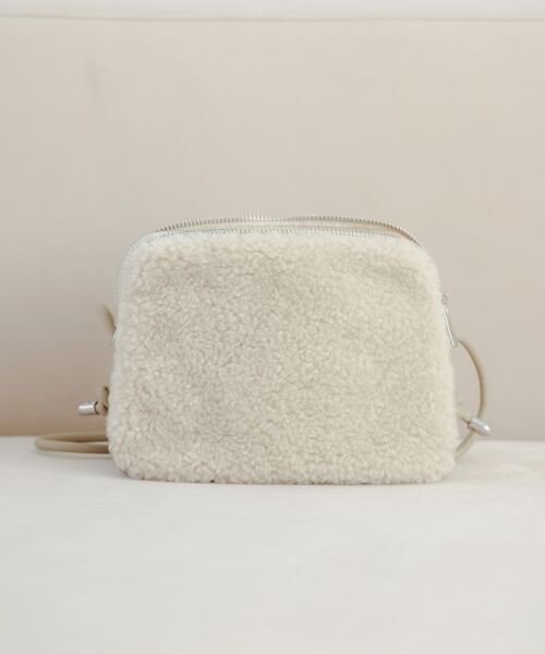 le.coeur blanc / ルクールブラン ショルダーバッグ | フェイクボアミニショルダー | 詳細2