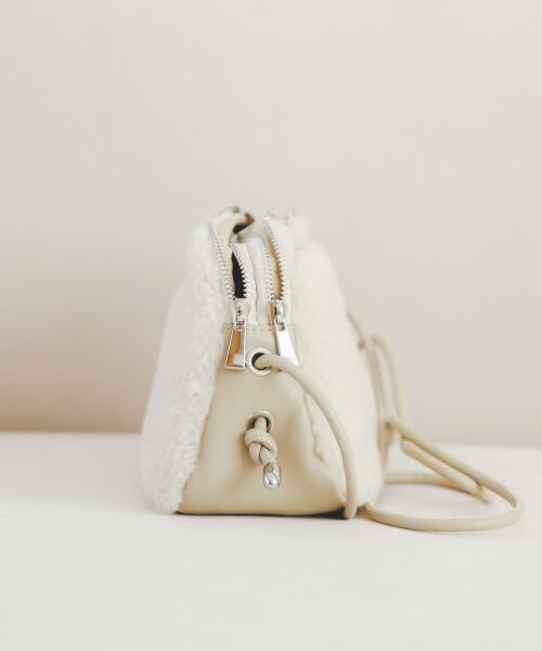 le.coeur blanc / ルクールブラン ショルダーバッグ | フェイクボアミニショルダー | 詳細3