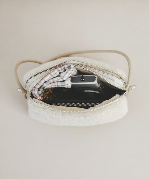 le.coeur blanc / ルクールブラン ショルダーバッグ | フェイクボアミニショルダー | 詳細5