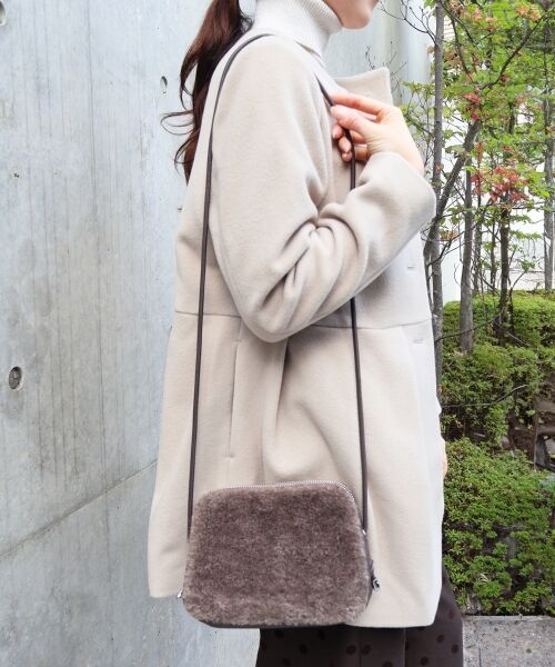 le.coeur blanc / ルクールブラン ショルダーバッグ | フェイクボアミニショルダー | 詳細9