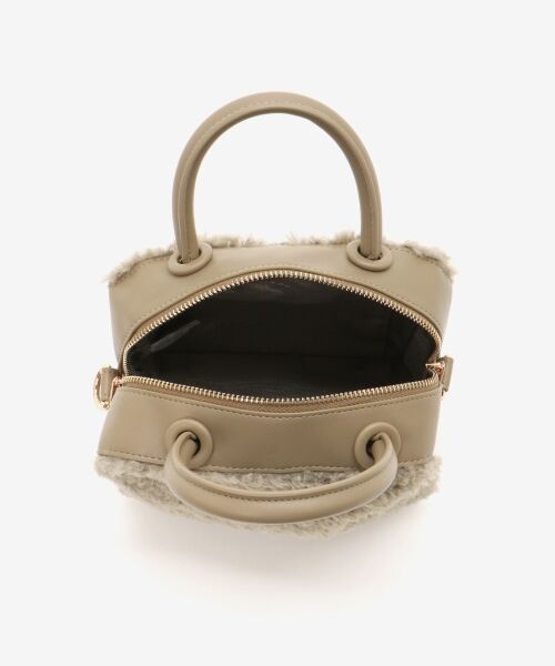 le.coeur blanc / ルクールブラン ボストンバッグ | ボアコンビ2WAYミニボストン | 詳細24