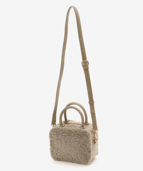 le.coeur blanc / ルクールブラン ボストンバッグ | ボアコンビ2WAYミニボストン | 詳細27