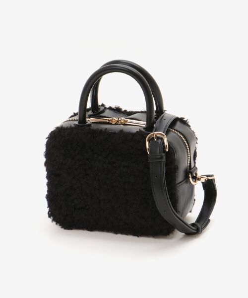 le.coeur blanc / ルクールブラン ボストンバッグ | ボアコンビ2WAYミニボストン | 詳細7