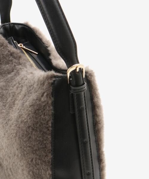 le.coeur blanc / ルクールブラン トートバッグ | ボアコンビワンショルダーバッグ | 詳細24