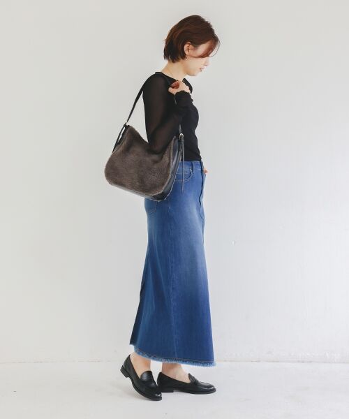 le.coeur blanc / ルクールブラン トートバッグ | ボアコンビワンショルダーバッグ | 詳細9