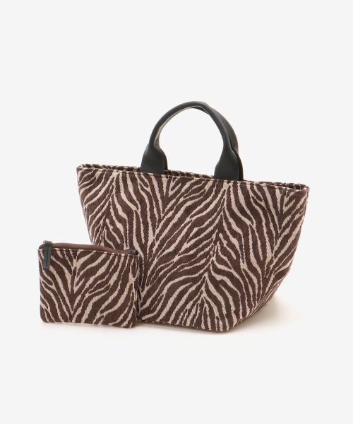 le.coeur blanc / ルクールブラン トートバッグ | ポーチ付きジャガードトート | 詳細1