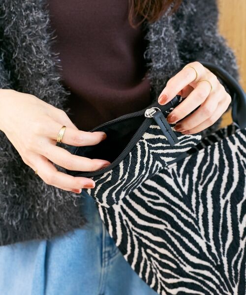 le.coeur blanc / ルクールブラン トートバッグ | ポーチ付きジャガードトート | 詳細11