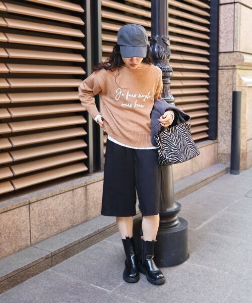 le.coeur blanc / ルクールブラン トートバッグ | ポーチ付きジャガードトート | 詳細14